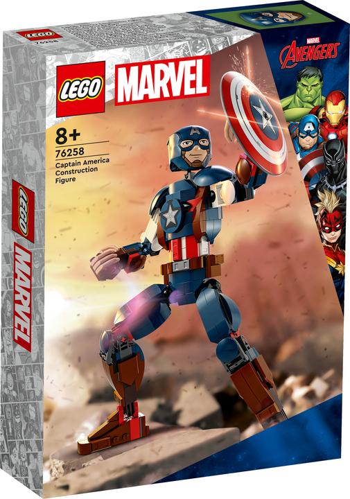 Actual product image LEGO Captain America Building Figure (76258, LEGO Marvel)