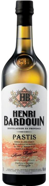 Actual product image Henri Bardouin Pastis (45 %, France, 1 x 70 cl, Bitter liqueurs)