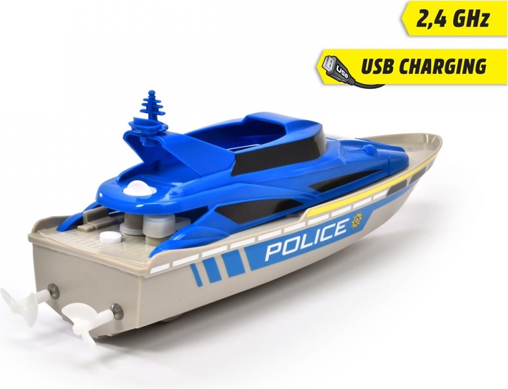 Produktbild Dickie Police Boat