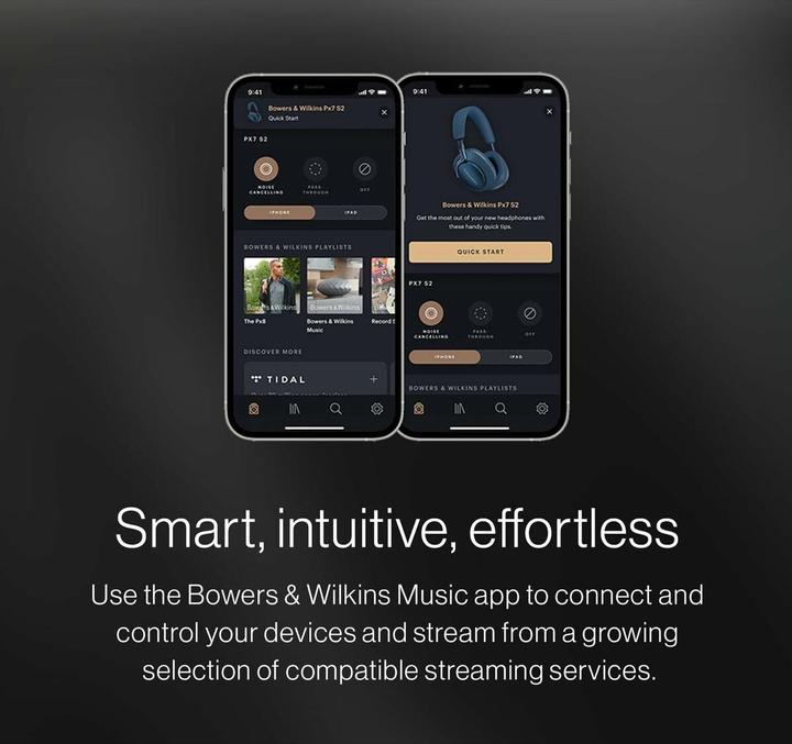 Actual product image Bowers & Wilkins Px7 S2e (ANC, 30 h, Cable, Wireless)