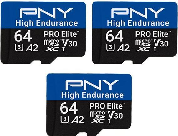 Produktbild PNY Microsd Pro Elite High (64 GB, microSDXC, U3, UHS-I)