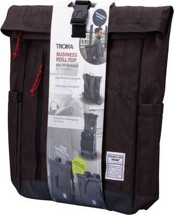 Actual product image Troika BUSINESS ROLL TOP Roll Top backpack, grey/black (15 l)
