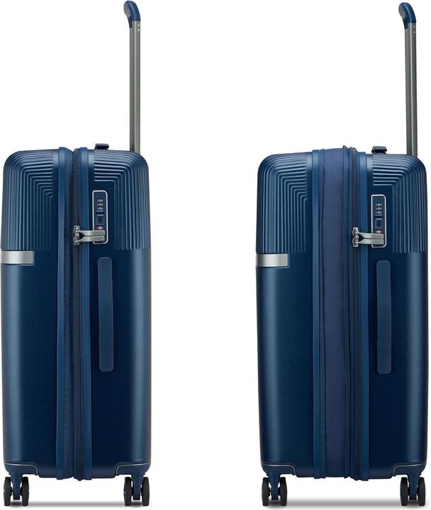 Actual product image Roncato Airglam 4-wheel suitcase set 3-piece with expansion fold (236 l, XL (from 140l))