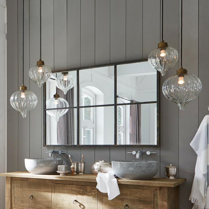 Image du produit Loberon Set de 2 lampes à suspendre Baisse clair (E27)