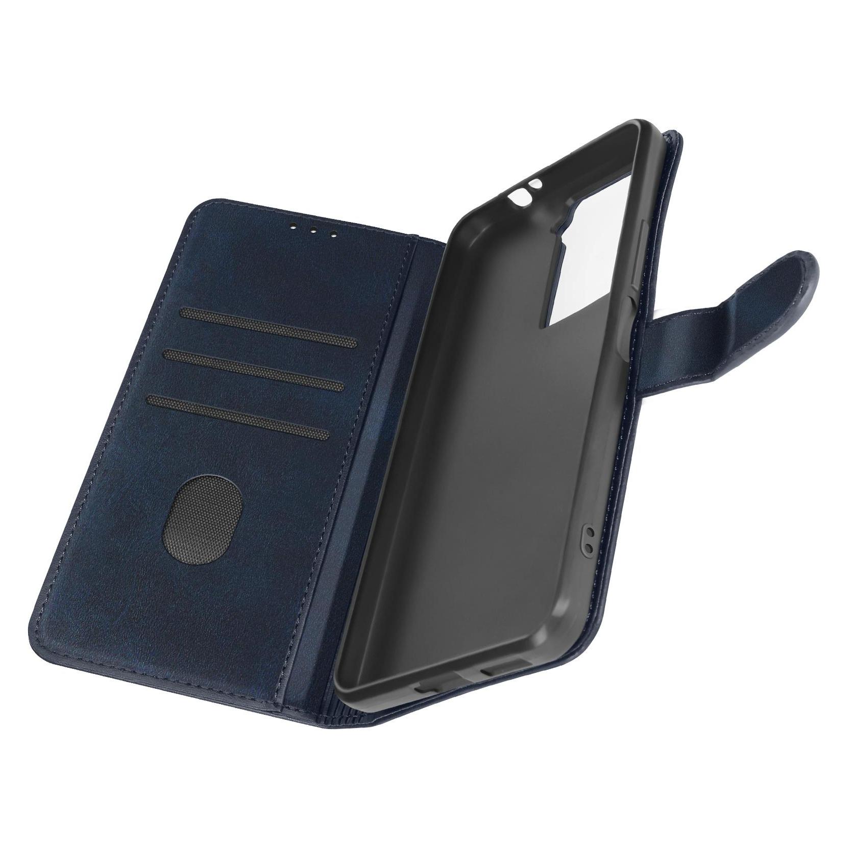 Avizar Bookstyle Series (Htc U23 Pro), Smartphone Hülle, Blau