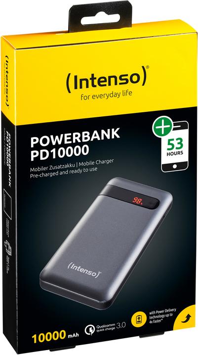 Productafbeelding Intenso Stroomvoorziening PD10000 (10000 mAh, 37 Wh)