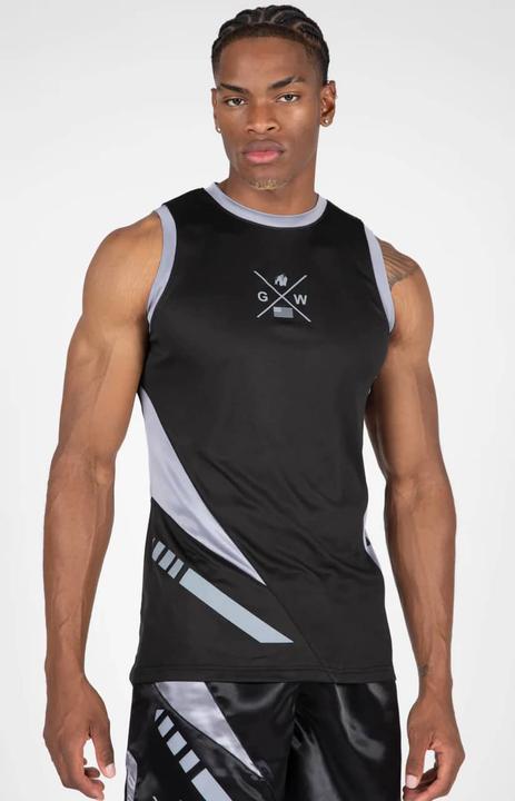 Immagine prodotto Gorilla Wear Canotta Hornell - nero/grigio (XXL)