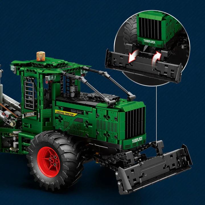 Immagine prodotto ReoBrix Skidder a ruote Selezionatore di tronchi di legno - Trattore forestale Trattore per legname lungo