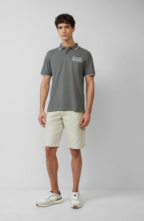 Produktbild S.Oliver Polo-Shirt Poloshirt aus Piqué mit Stickerei und Ford®-Artwork (L)