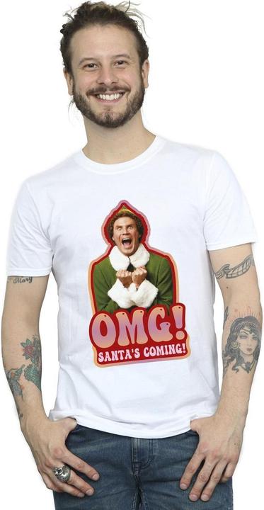Produktbild Elf Santa's Coming TShirt (4XL)