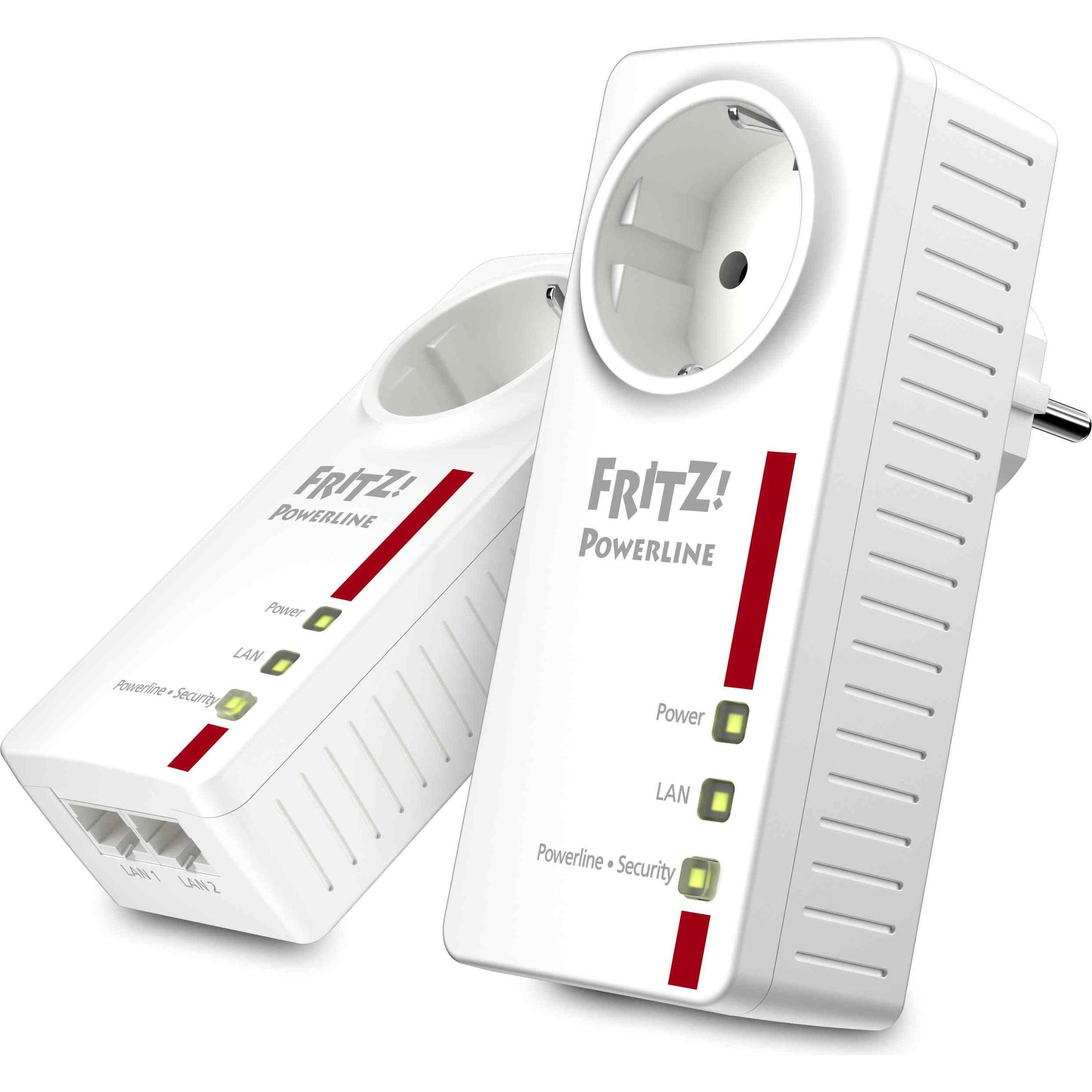 AVM FRITZ!Powerline 1220 Set (1200 Mbit/s), Powerline, Weiss