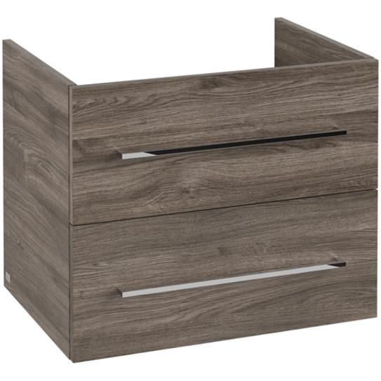 Villeroy & Boch, Waschbeckenunterschrank, Avento Waschtischunterschrank A89000, 2 Auszüge, Breite 630mm (63 x 45 x 51.5 ...