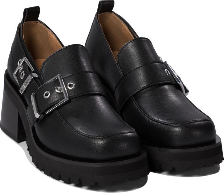 Image du produit GANNI Loafers with platform and buckle (39)