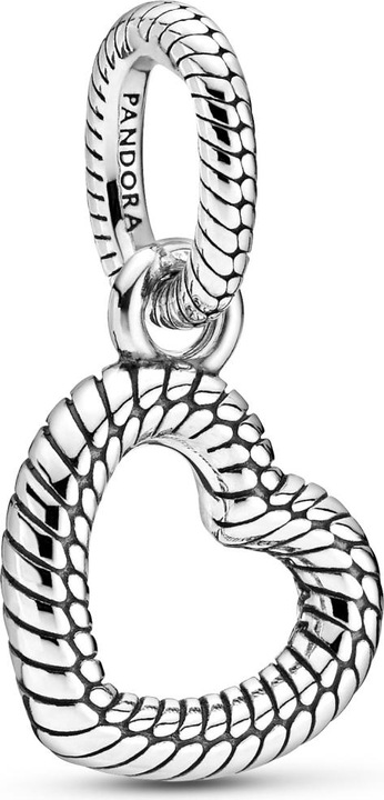 Immagine prodotto Pandora Ciondolo a forma di cuore con catena a serpente (Argento 925)