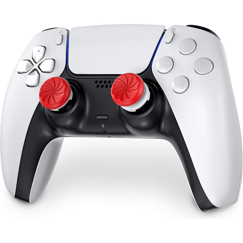 SteelSeries FPS Inferno REDWHT Kit PS5 (PS5, PS4), Gaming Controller, Rot