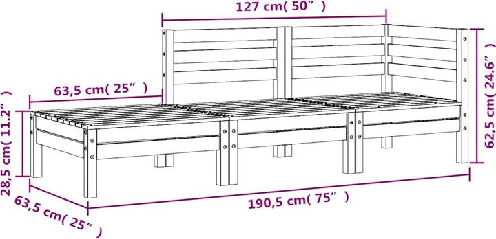 Produktbild vidaXL Dawson