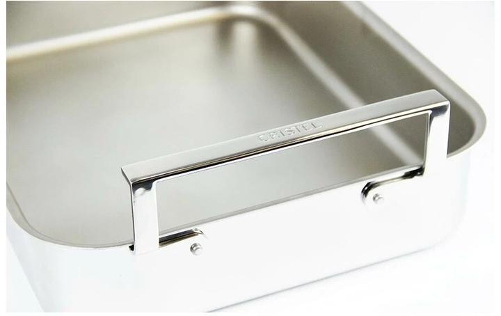 Produktbild Cristel Auflaufform Roaster Silber