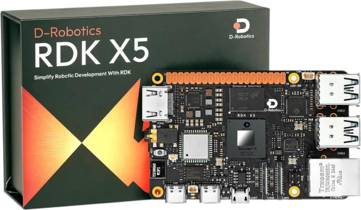 DFRobot RDK X5 AI-Board 8 GB 10 TOPS für ROS und KI D-Robotics
