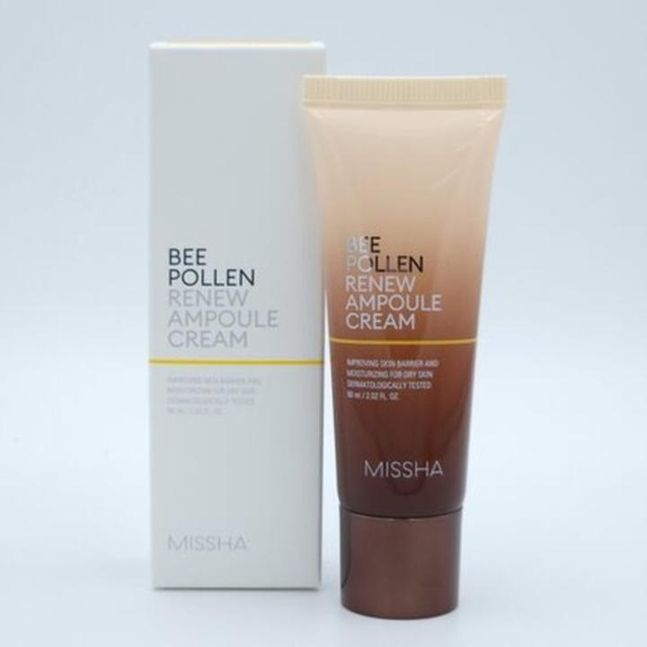 Immagine prodotto Missha Polline d'api Renew Crema in fiale 60ml Barriera idratante per la pelle K-Beauty (60 ml)