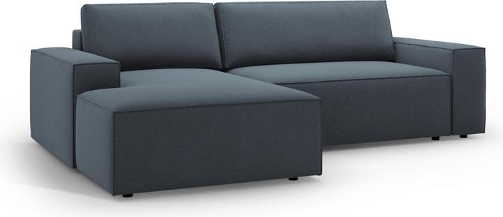 Image du produit Micadoni Canapé D'Angle Gauche Convertible Avec Coffre De Rangement, "Jodie", 3 Places, 246x151x86 Fabriqué e (Canapé d'angle)