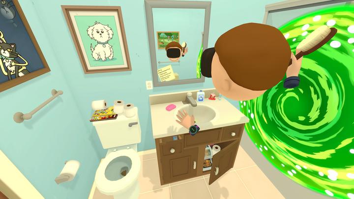 Actual product image Adult Swim Games Rick and Morty's Virtual Rick-Ality (PS4, EN)