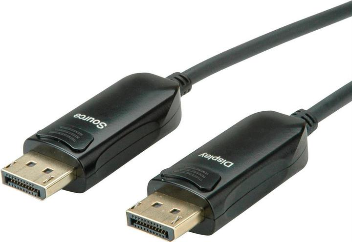 Produktbild Roline displayport v1.4 kabel. aoc. 8k60 st/st. 15m (15 m)