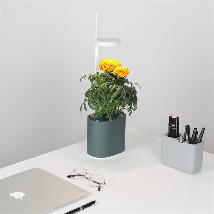 Image du produit Prêt à Pousser Pot à herbes Nano, Forest Green (13.50 cm)