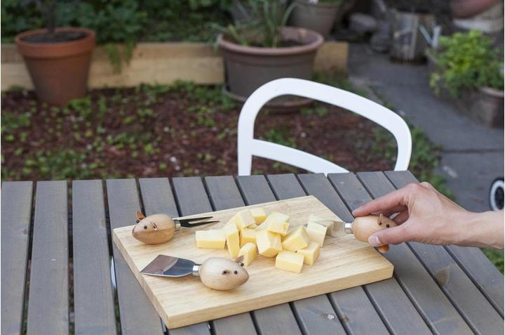 Immagine prodotto Kikkerland Coltelli da formaggio e mouse