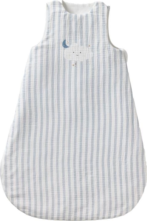 Vertbaudet Baby Sommer-Schlafsack aus Musselin IN DEN WOLKEN TOG 1 (104 cm, Été)
