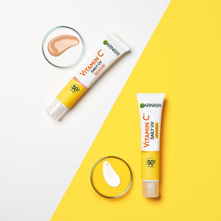 Actual product image Garnier Bright Complete Vitamin C Fluide Tinted (40 ml, Face fluid, SPF 50)
