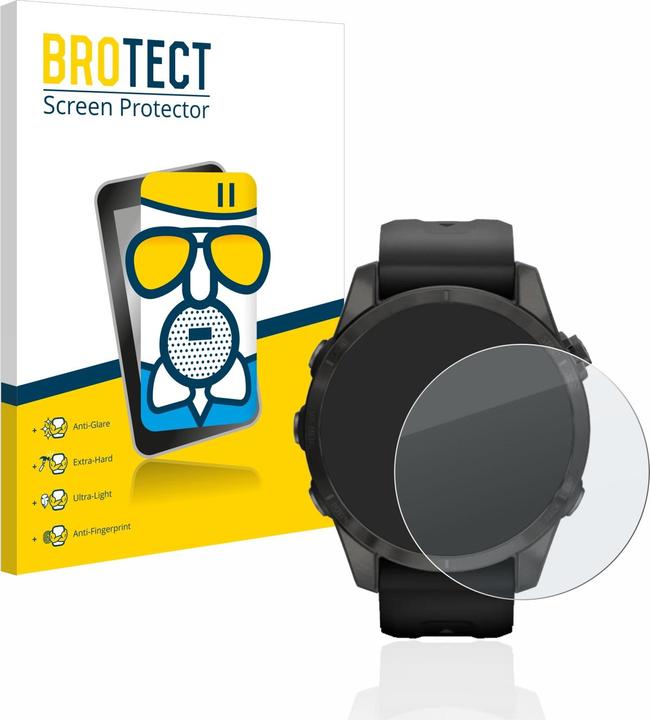 Produktbild BROTECT AirGlass Panzerglasfolie Matt (Garmin Epix Pro (Gen 2))