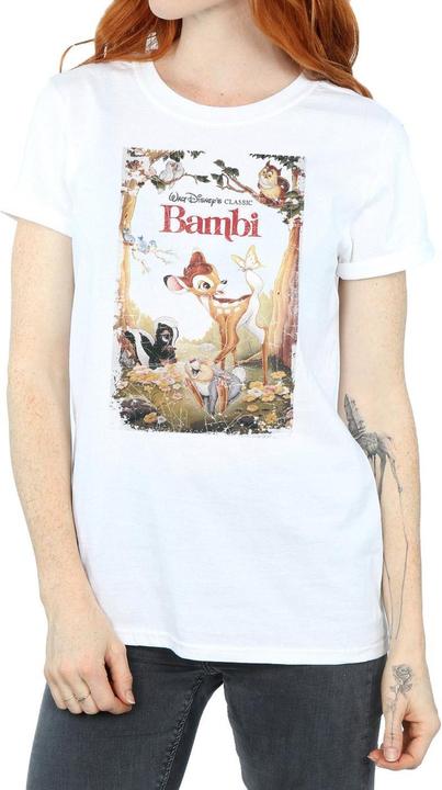 Immagine prodotto Maglietta Boyfriend in cotone Poster Donna/Ladies (S)