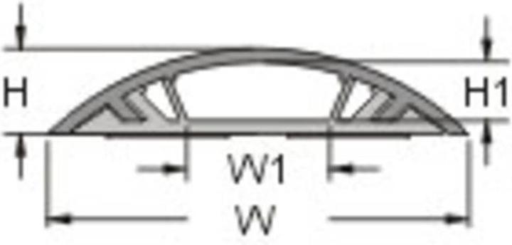 Actual product image Tru Components Rigid cable bridge (Cable bridge, 100 cm)