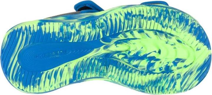 Actual product image Skechers S-Lights: Sola Glow Sandal - Fusion Brights Black (33)