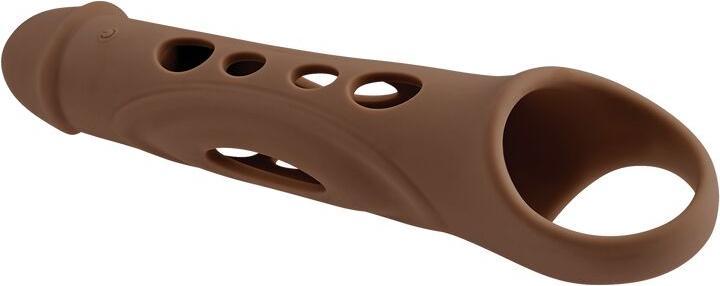 Produktbild Zero Tolerance Big Boy Extender Light Vibrator Brown 26,8 cm