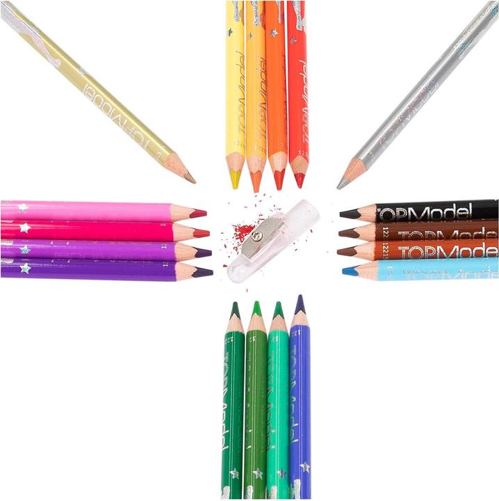 Actual product image Depesche TOPModel - 18 Colouring Pencilswith sharpener - (0612215) (18 x)