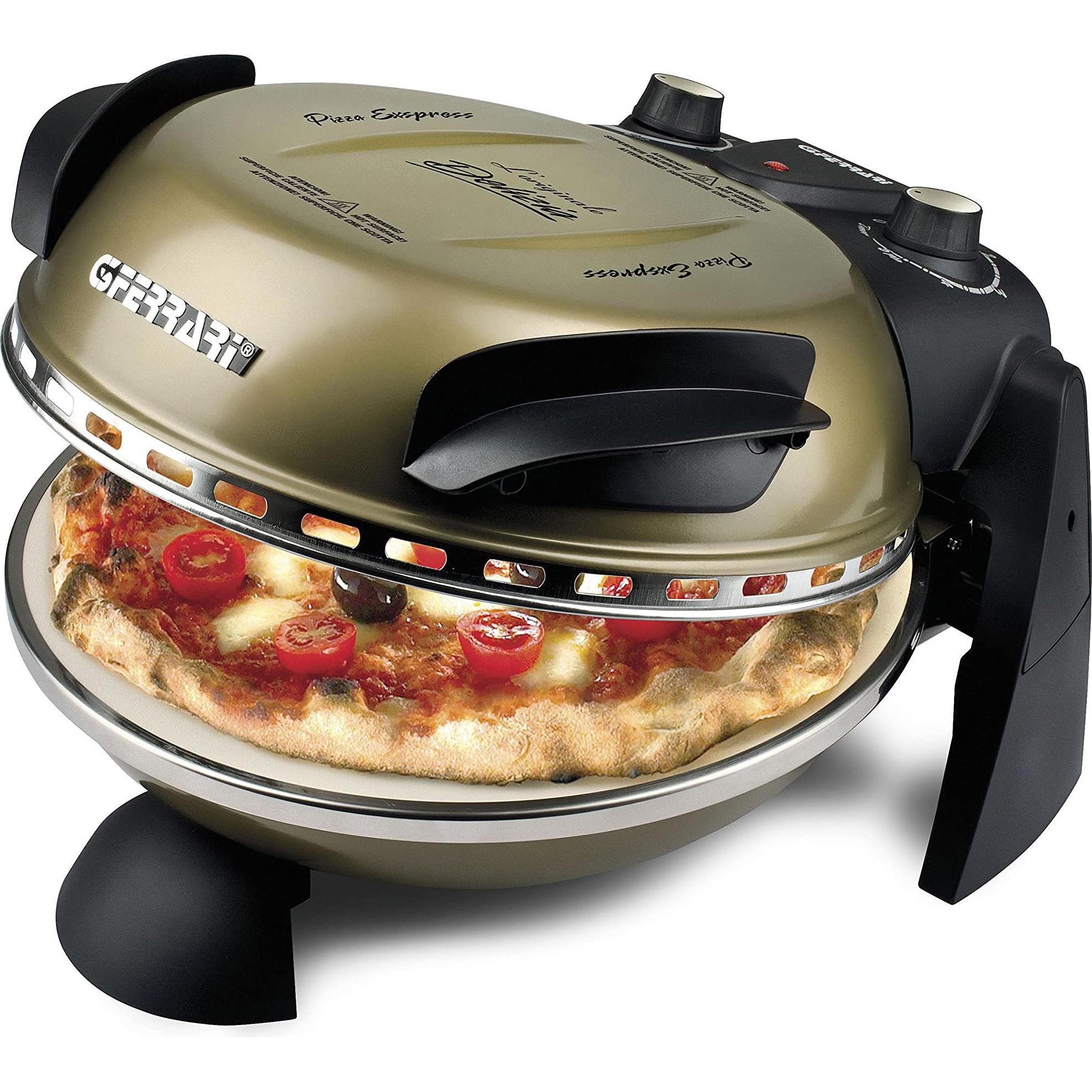 G3 Ferrari G 1000615 Delizia Pizzamaker Oro Antico, Tischgrill, Gold, Schwarz
