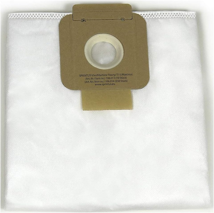 Image du produit Sprintus Filtre non tissé, pour aspirateur poussières FLOORY, lot de 10. (10 x)