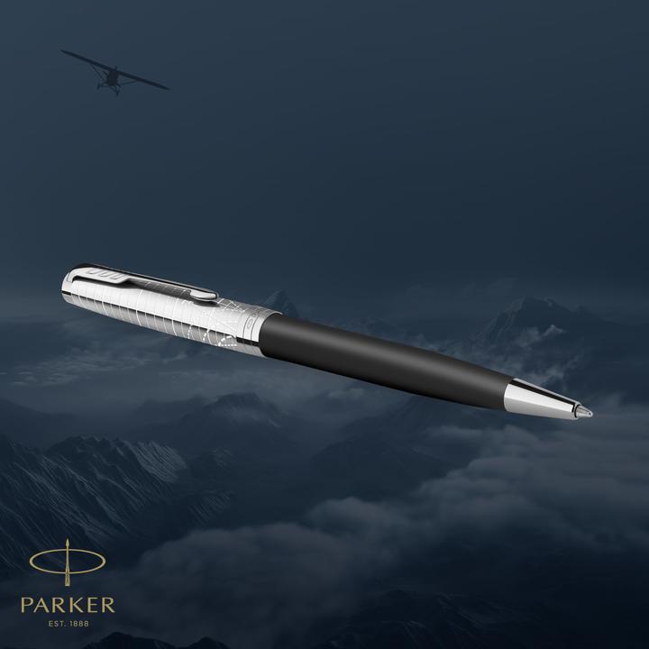 Produktbild Parker Pen Sonnet Kugelschreiber (Gold, Grau, Schwarz)