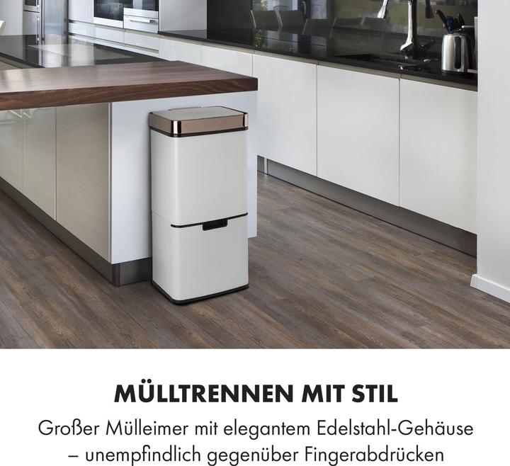 Actual product image Klarstein Royal Trash Sensor-Mülleimer (72 l)