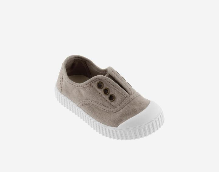 Actual product image Victoria girl's trainers 1915 anglaise toile lavée (24)