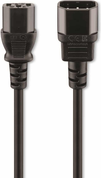 Actual product image Goobay Cold device extension (3 m, C14, C13)