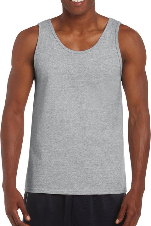 Actual product image Gildan Mens Soft Tank Top (S)
