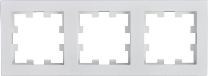Immagine prodotto Panasonic WDTF00032WHEU1 Telaio di copertura Karre Plus 55 a 3 ingressi bianco