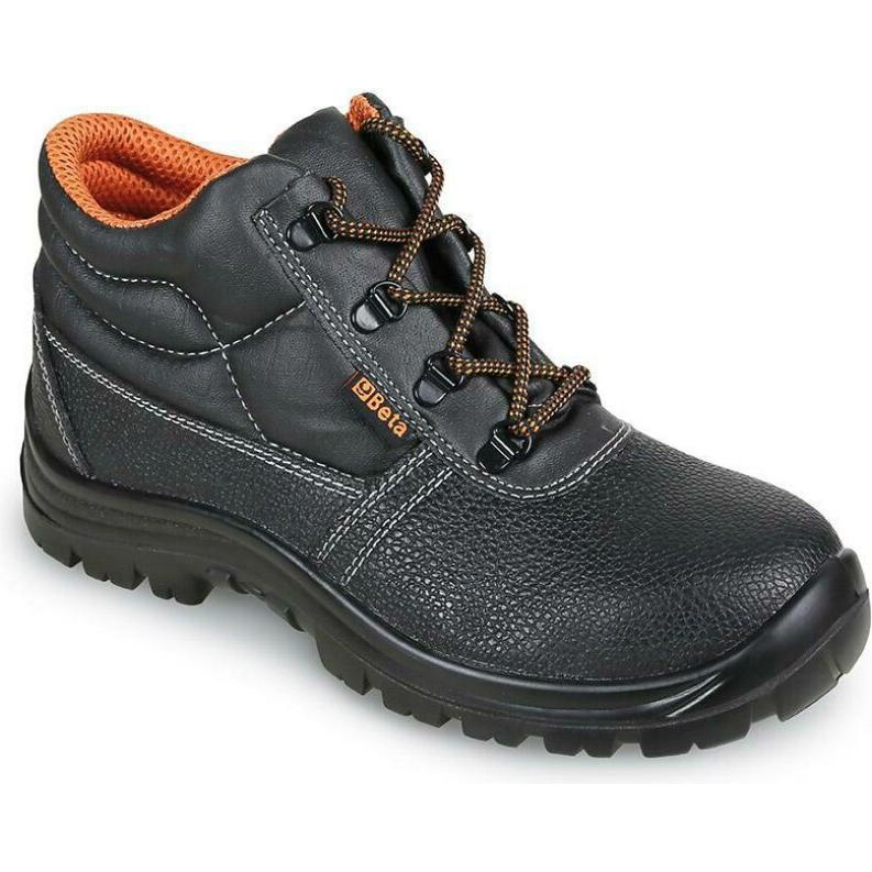 BETA, Sicherheitsschuhe, SCARPE ALTE PELLE NERA BASE C/LAM BK 43, Grau, 43 mm (Keine Sicherheitskategorie, 43)