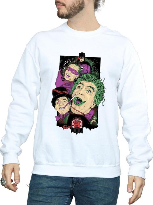 Produktbild Batman TV Serie Rogues Gallery Baumwoll Sweatshirt (XXL)