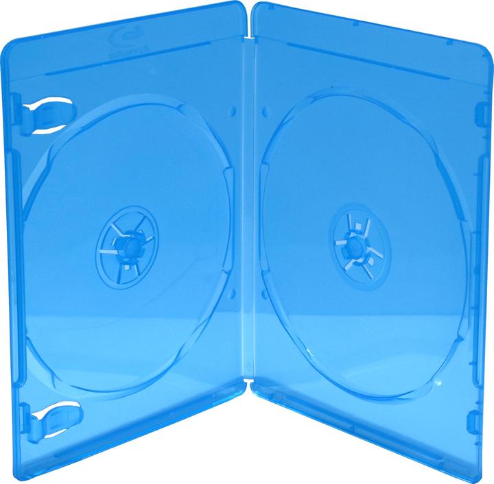 MediaRange BD blanco hoes voor 2 schijven