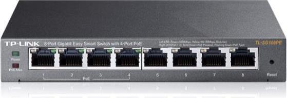 Actual product image TP-Link Tl-Sg108pe (8 ports)