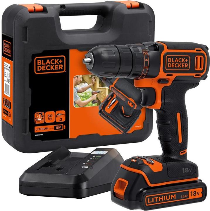 Actual product image Black & Decker BDCDC18K (Drill driver)