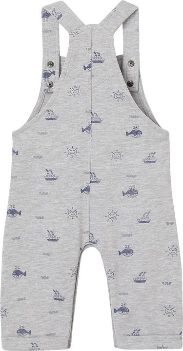 Produktbild Vertbaudet Baby Sweat-Latzhose, maritimer Print (62)